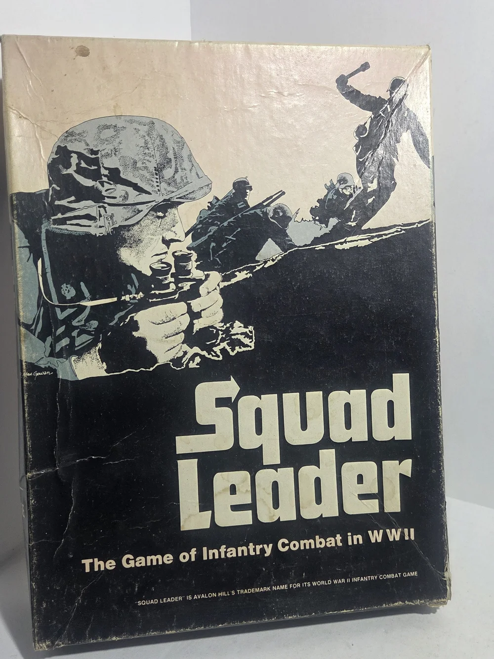 Vintage Squad Leader Board Game Avalon Hill 1977 4th Edition WWII Wargame